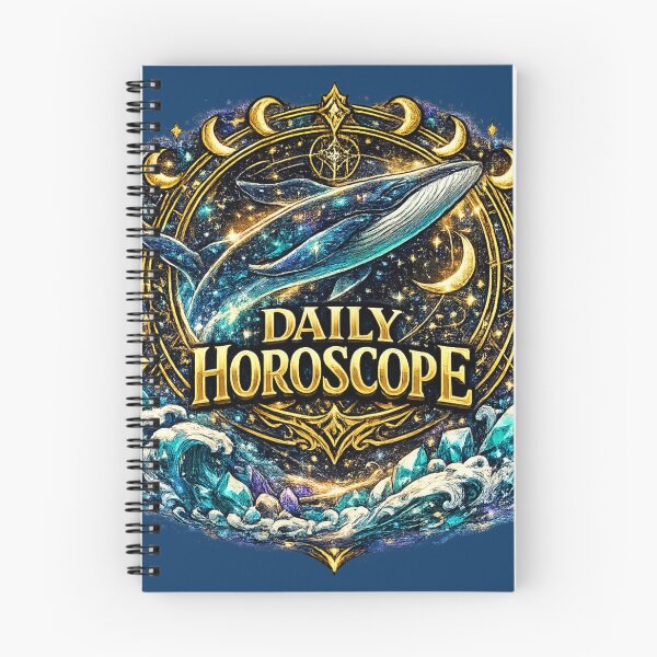 Item preview, Cosmic Whale Daily Horoscope Astrology Celestial Ocean Design designed and sold by irfanshikh.