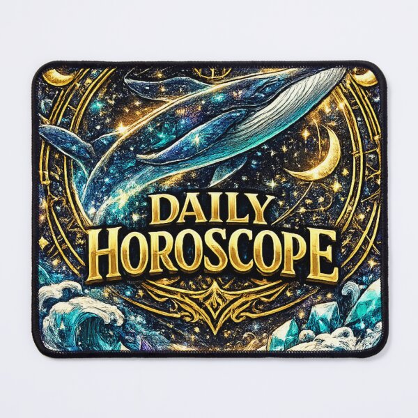 Item preview, Cosmic Whale Daily Horoscope Astrology Celestial Ocean Design designed and sold by irfanshikh.