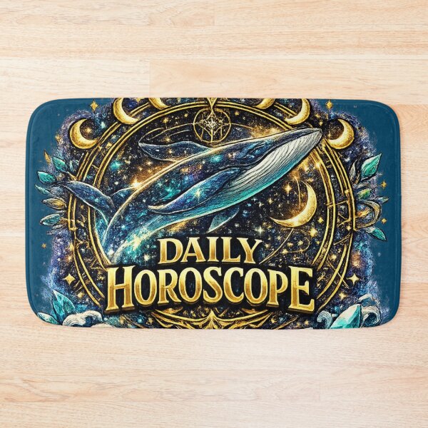 Item preview, Cosmic Whale Daily Horoscope Astrology Celestial Ocean Design designed and sold by irfanshikh.