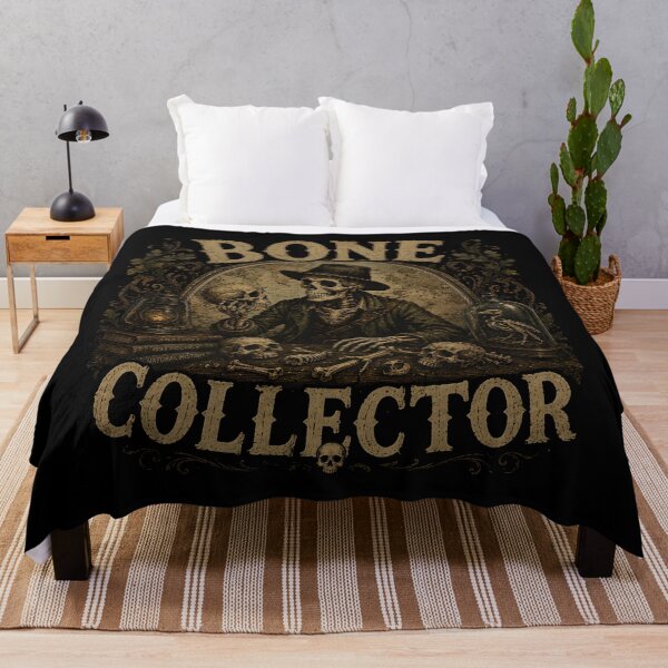 Item preview, Bone Collector | Vintage Skeleton Curiosity Cabinet Gothic Halloween Design designed and sold by KAM-KAM-STORE.