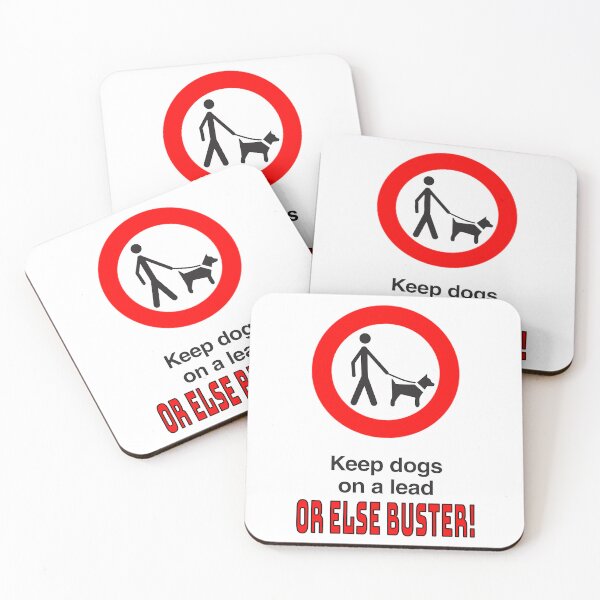 Item preview, KEEP YOUR DOG ON A LEAD designed and sold by SmARTNiki.