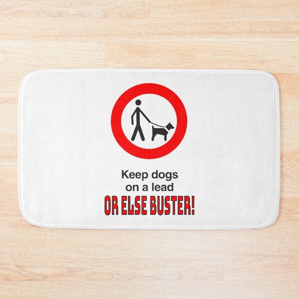 Item preview, KEEP YOUR DOG ON A LEAD designed and sold by SmARTNiki.
