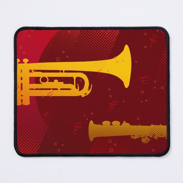 Item preview, Trumpet Saxophone Jazz Instruments Art designed and sold by chaaval.