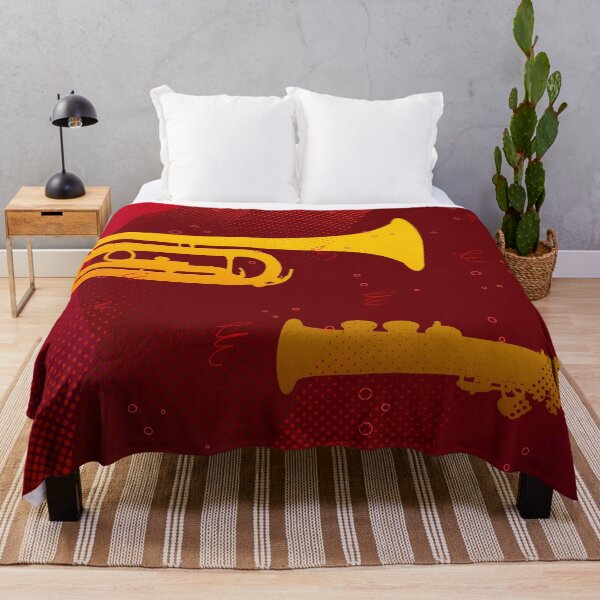 Item preview, Trumpet Saxophone Jazz Instruments Art designed and sold by chaaval.