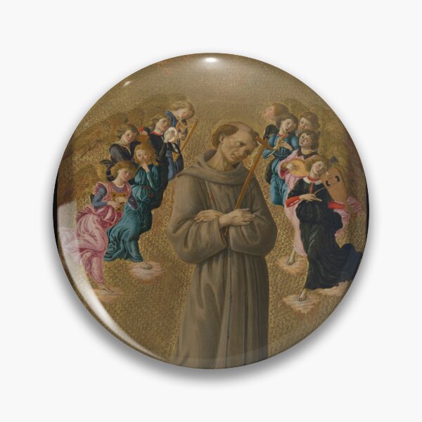 Item preview, Saint Francis with Musical Angels designed and sold by artofuniverse.