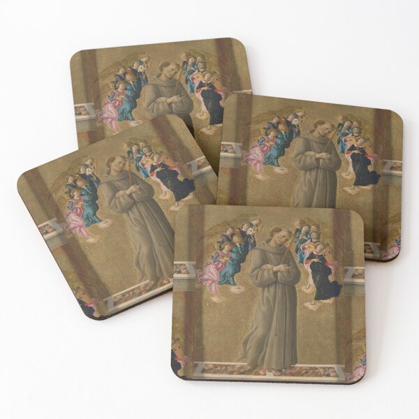 Item preview, Saint Francis with Musical Angels designed and sold by artofuniverse.