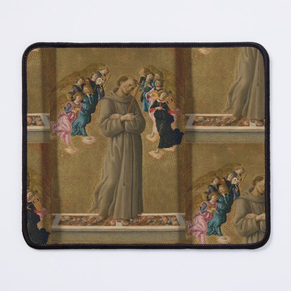 Item preview, Saint Francis with Musical Angels designed and sold by artofuniverse.