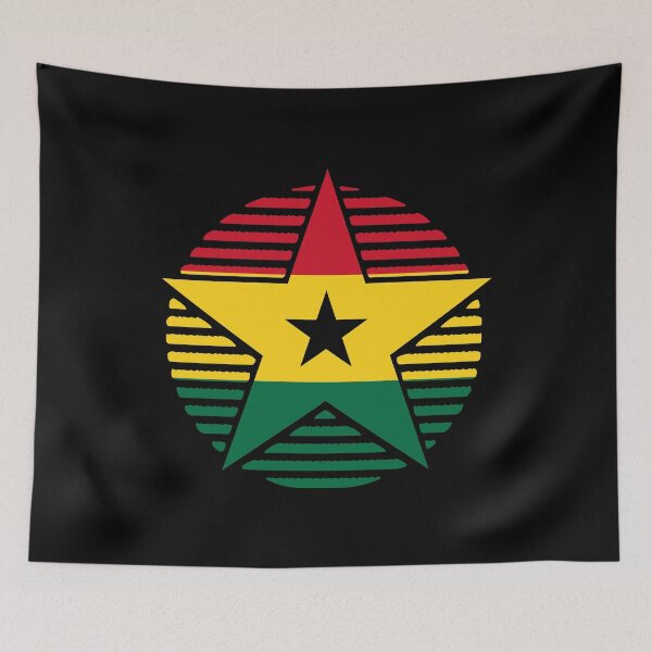 Item preview, Retro Ghana Flag Star GH designed and sold by shitpostee.