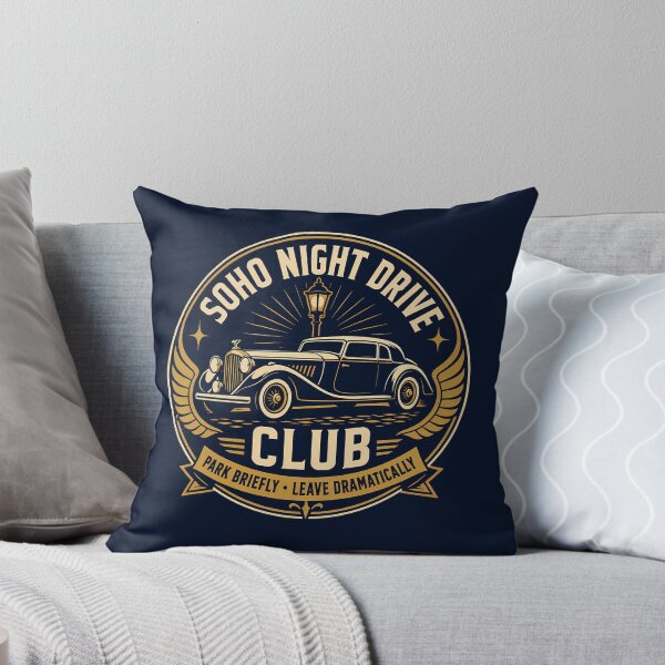 Item preview, Soho Night Drive Motor Club Badge designed and sold by agearb.