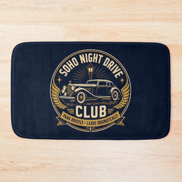 Item preview, Soho Night Drive Motor Club Badge designed and sold by agearb.