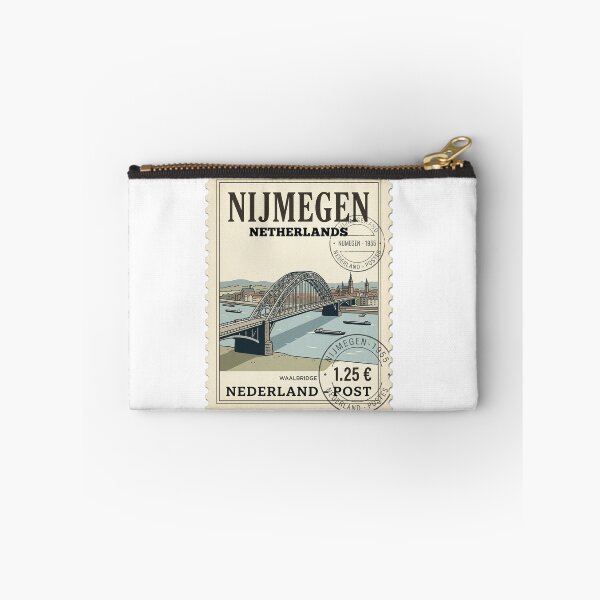Item preview, Nijmegen Netherlands Waalbridge Vintage Travel Stamp designed and sold by k3rstman1.