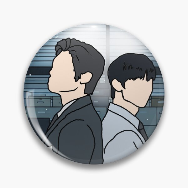 Item preview, The Prosecutor's Proposal BL K-Drama Fan Art Print | Park Si Woo x Kim Yoon Sik | Boys Love Korean Drama | BL Couple Poster | Gift for K-Drama Fans designed and sold by LUVUBL.