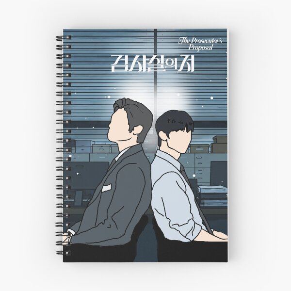 Item preview, The Prosecutor's Proposal BL K-Drama Fan Art Print | Park Si Woo x Kim Yoon Sik | Boys Love Korean Drama | BL Couple Poster | Gift for K-Drama Fans designed and sold by LUVUBL.