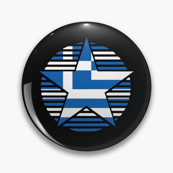 Item preview, Retro Greece Flag Star GR designed and sold by shitpostee.