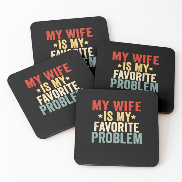 Item preview, My Wife Is Favorite Problem Funny Tee designed and sold by nryum.