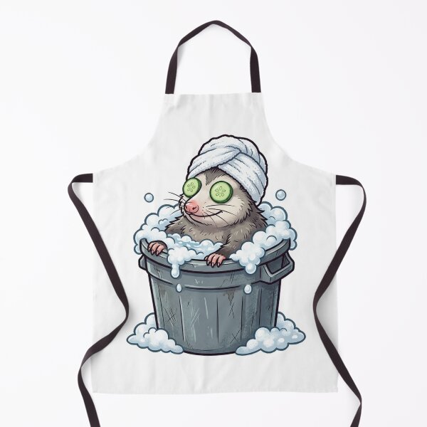 Item preview, Opossum Trash Can Spa Day designed and sold by YNAMREG.