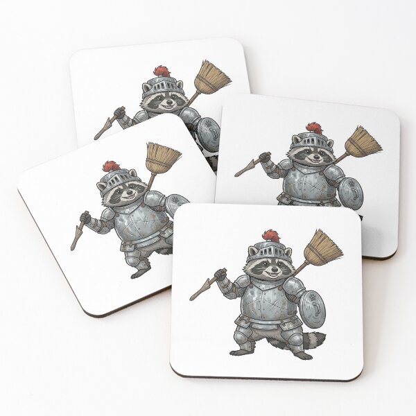 Item preview, Raccoon Trash Knight designed and sold by YNAMREG.