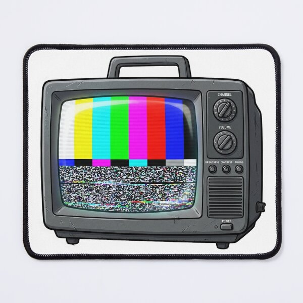 Item preview, Retro TV with Colorful Static designed and sold by YNAMREG.