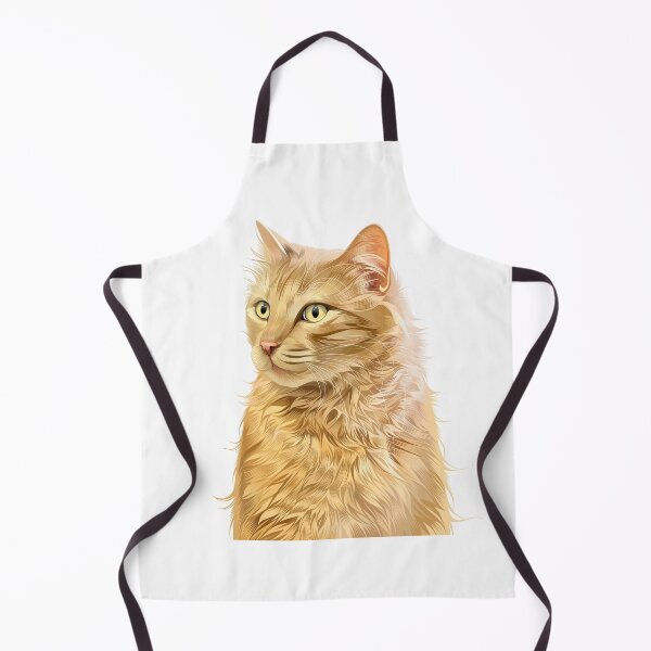 Item preview, Cute Orange Tabby Cat Portrait Vector Illustration designed and sold by onebystudio.