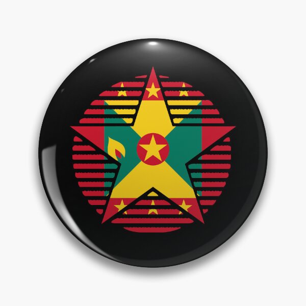 Item preview, Retro Grenada Flag Star GD designed and sold by shitpostee.