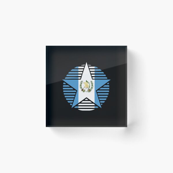 Item preview, Retro Guatemala Flag Star GT designed and sold by shitpostee.