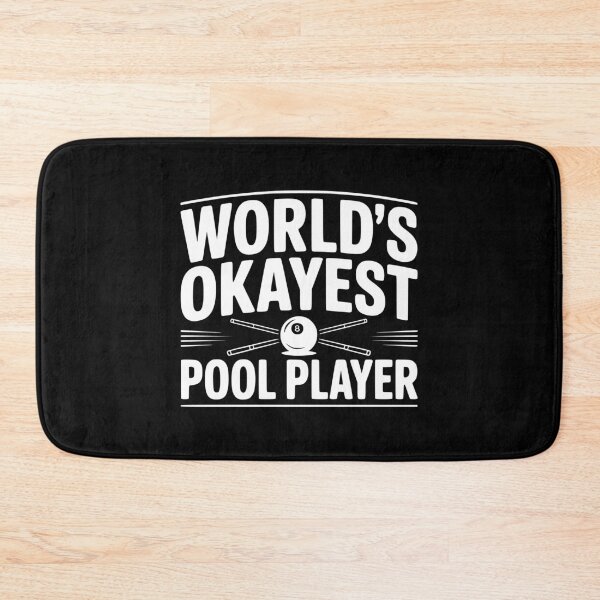 Item preview, World's Okayest Pool Player designed and sold by Frank Ring.