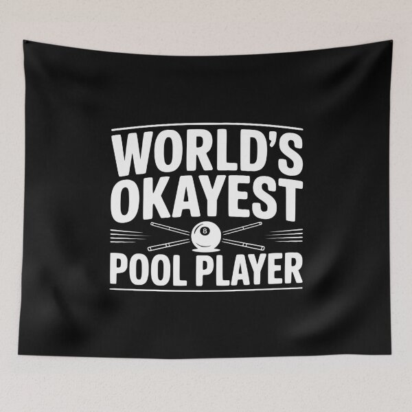 Item preview, World's Okayest Pool Player designed and sold by Frank Ring.