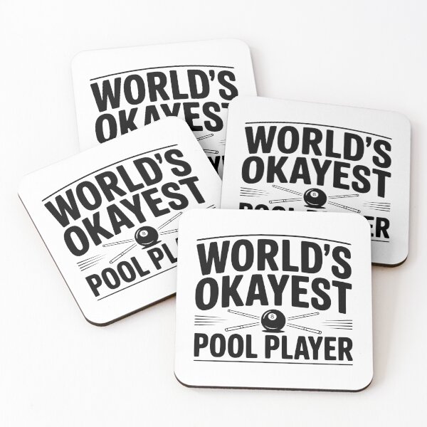 Item preview, World's Okayest Pool Player designed and sold by Frank Ring.