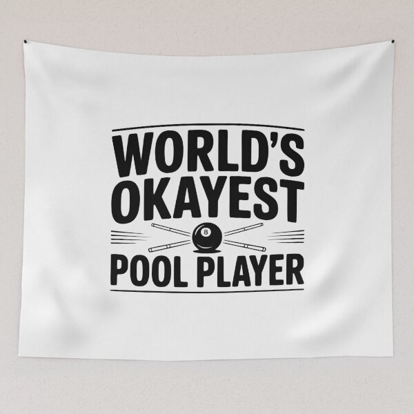 Item preview, World's Okayest Pool Player designed and sold by Frank Ring.