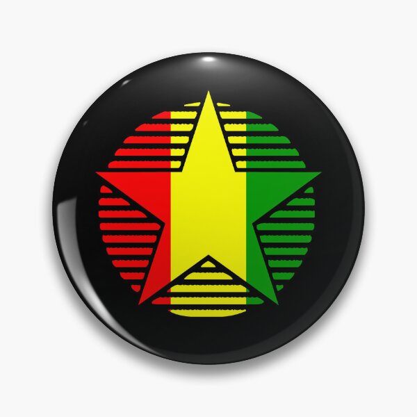 Item preview, Retro Guinea Flag Star GN designed and sold by shitpostee.