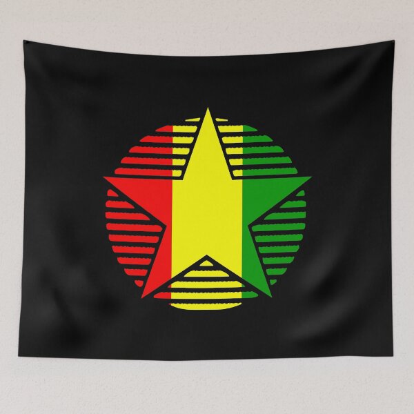 Item preview, Retro Guinea Flag Star GN designed and sold by shitpostee.