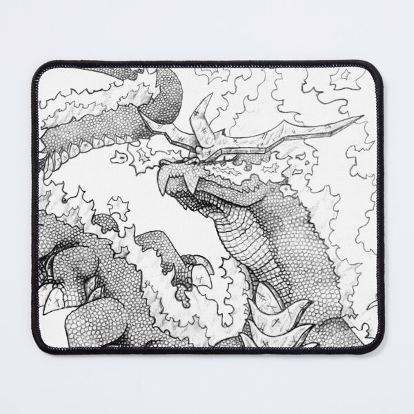 Item preview, Fire salamander dragon designed and sold by Maria-Henriques.