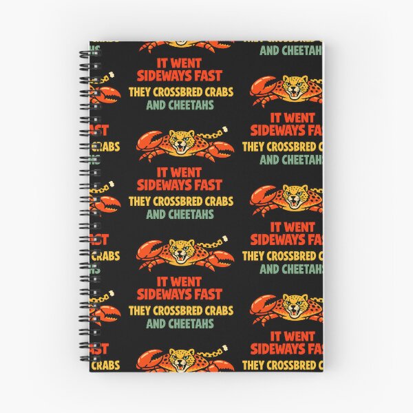 Item preview, They Crossbred Crabs and Cheetahs It Went Sideways Fast designed and sold by TeeTimeTreasure.