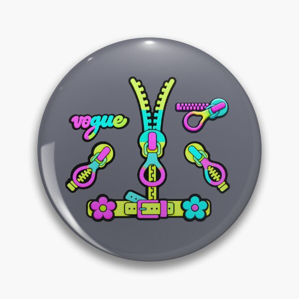 Item preview,  Neon Vogue Zipper designed and sold by Aimetoi.