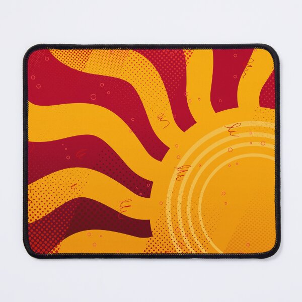Item preview, Retro Sun Rays Groovy Pattern Art designed and sold by chaaval.