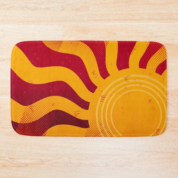 Item preview, Retro Sun Rays Groovy Pattern Art designed and sold by chaaval.