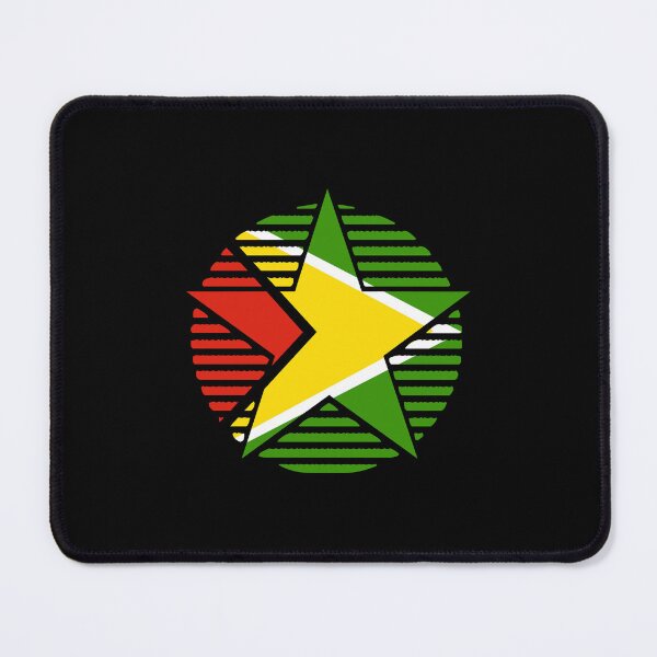 Item preview, Retro Guyana Flag Star GY designed and sold by shitpostee.