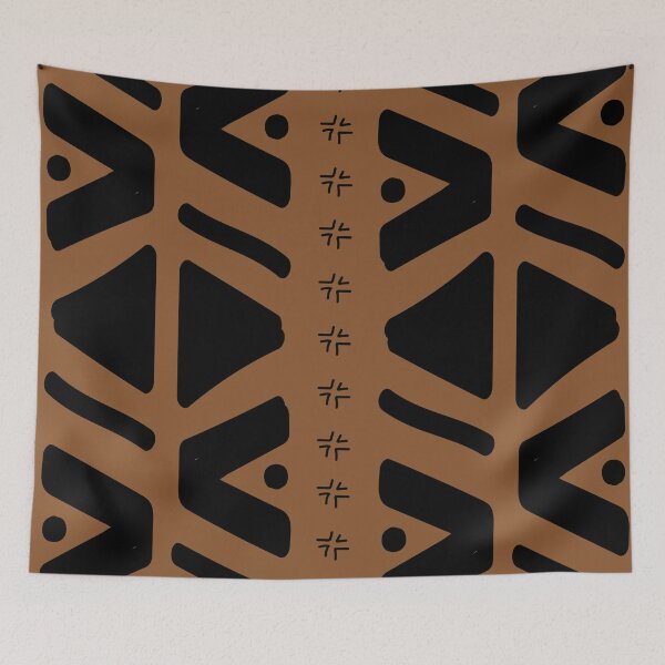 Item preview, Traditional Bogolan Pattern – African Textile Art & Ethnic Design designed and sold by Wolagno.