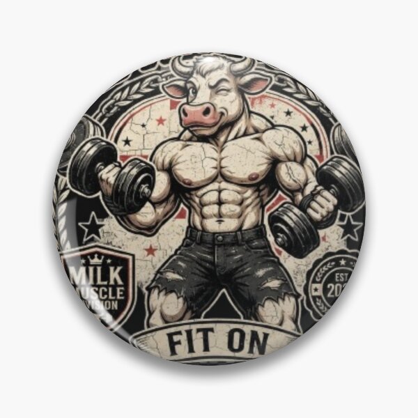 Item preview, Cow Fitness Club Funny Gym Animal Workout Shirt designed and sold by Fit On.