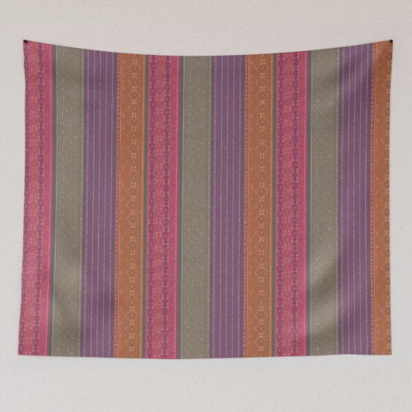 Item preview, Mysterious Ancient Civilizations Boho Stripe Pattern designed and sold by Cha-Tea.