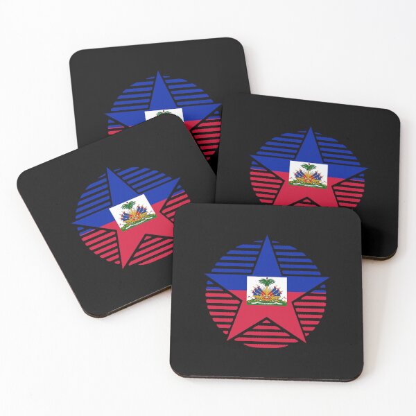 Item preview, Retro Haiti Flag Star HT designed and sold by shitpostee.