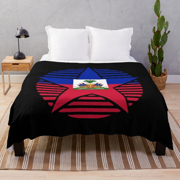 Item preview, Retro Haiti Flag Star HT designed and sold by shitpostee.