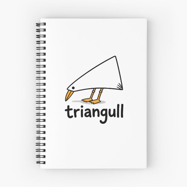 Item preview, Triangull Triangle Seagull Bird Pun Funny Beach designed and sold by nryum.
