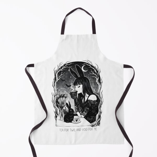 Item preview, Goth Bunny Girl Tea in the Enchanted Forest designed and sold by OH-MY-GOTH.