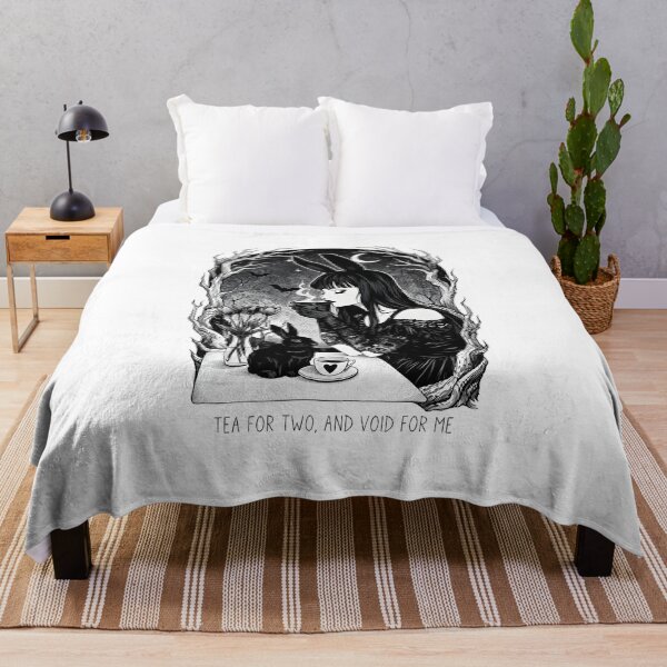 Item preview, Goth Bunny Girl Tea in the Enchanted Forest designed and sold by OH-MY-GOTH.