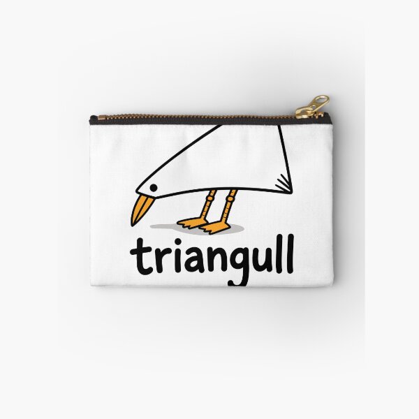 Item preview, Triangull Triangle Seagull Bird Pun Funny Beach designed and sold by nryum.