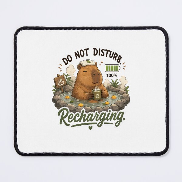 Item preview, Cute Capybara Hot Spring Shirt | Do Not Disturb Recharging | Relaxing Onsen Capybara T-Shirt | Cozy Animal Sticker | Introvert Gift designed and sold by Salwastore.