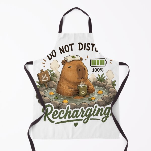Item preview, Cute Capybara Hot Spring Shirt | Do Not Disturb Recharging | Relaxing Onsen Capybara T-Shirt | Cozy Animal Sticker | Introvert Gift designed and sold by Salwastore.