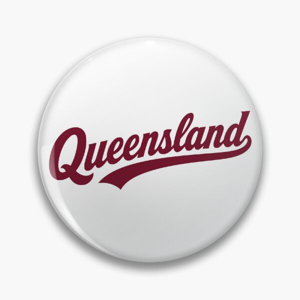 Item preview, Queensland Maroon Retro Script designed and sold by Imaginationbeyond.
