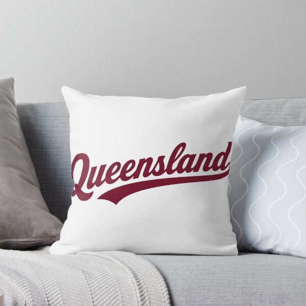 Item preview, Queensland Maroon Retro Script designed and sold by Imaginationbeyond.